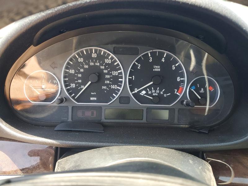 2004 BMW 3er VIN WBAEV534X4KM34565 COPART salvage auction — FRONT END, Ca - Salvage Certificate, sold $325 on 2026-07-17 (photo 9)