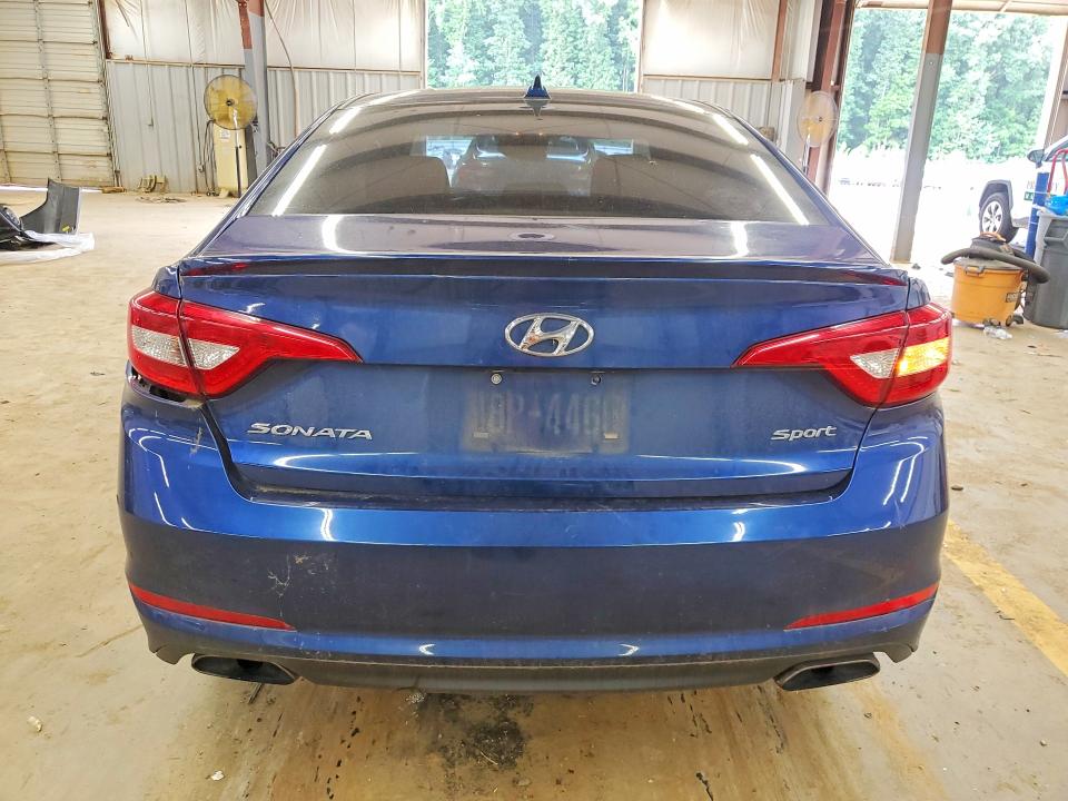 2017 Hyundai Sonata VIN 5NPE34AF2HH556039 COPART salvage auction — FRONT END, Nc - Salvage Certificate Of Title, sold $175 on 2026-07-29 (photo 6)