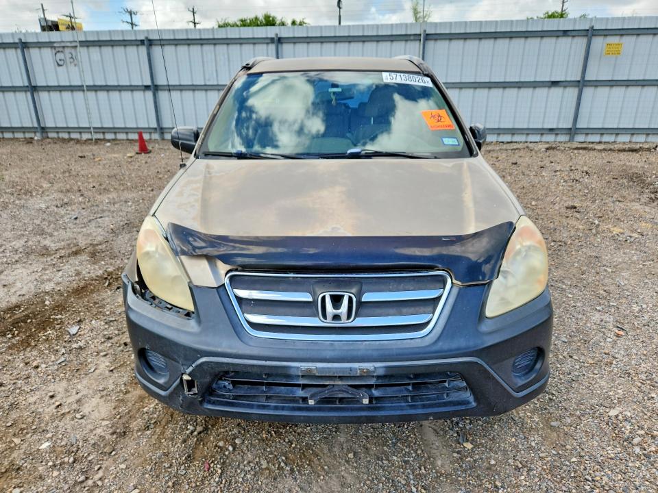 2005 Honda Cr-v VIN JHLRD68515C001486 COPART salvage auction — FRONT END, Tx - Salvage Vehicle Title, sold $1,000 on 2026-07-22 (photo 5)