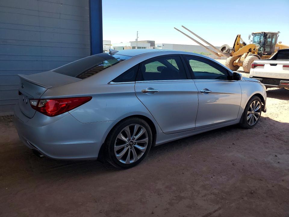 2013 Hyundai Sonata VIN 5NPEC4AC4DH809491 COPART salvage auction — FRONT END, Az - Cert Of Title - Salvage, sold $1,000 on 2026-07-09 (photo 3)