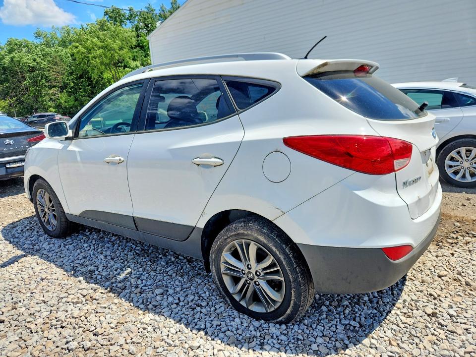 2014 Hyundai VIN KM8JUCAG6EU875388 COPART salvage auction — NORMAL WEAR, Oh - Certificate Of Title, sold $925 on 2026-07-08 (photo 2)