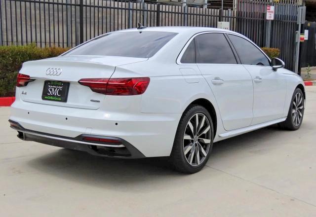 2021 Audi A4 VIN WAUBBAF4XMA016898 COPART salvage auction — ALL OVER, Nv - Salvage Title (P), sold $10,600 on 2026-07-23 (photo 3)