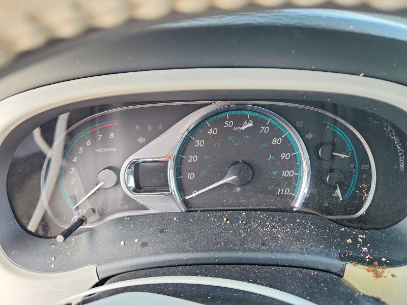 2012 Toyota VIN 5TDYK3DC5CS268496 COPART salvage auction — FRONT END, Tx - Salvage Vehicle Title, sold $725 on 2026-07-23 (photo 9)