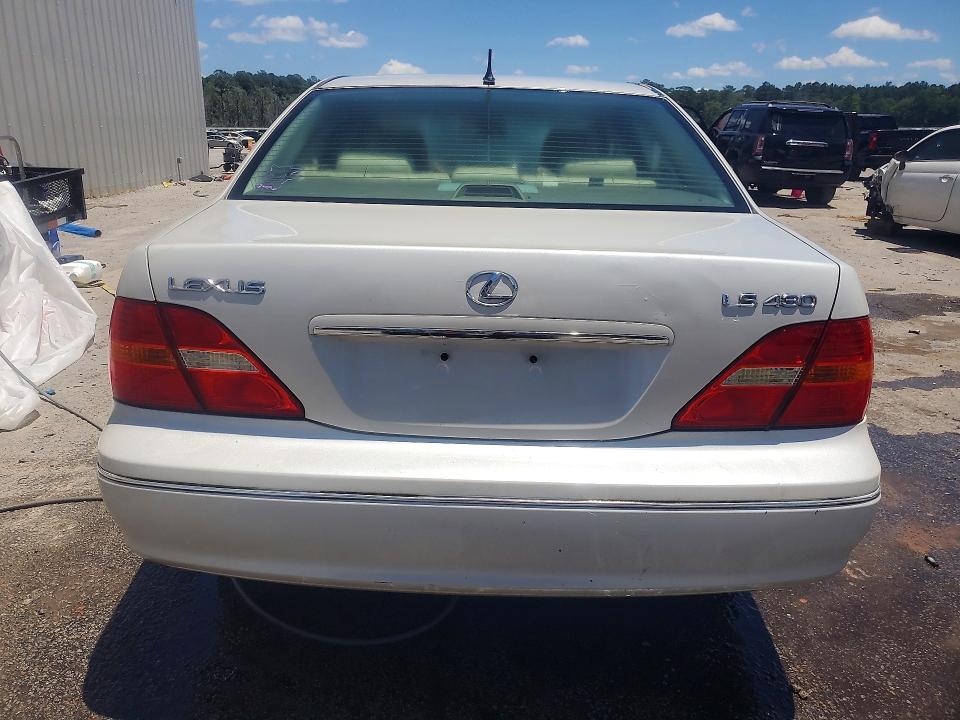2001 Lexus Ls VIN JTHBN30F210039706 COPART salvage auction — SIDE, Sc - Cert Of Title-Salvage, sold $725 on 2026-07-27 (photo 6)