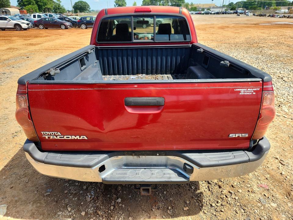 2008 Toyota Tacoma VIN 5TETX22N88Z544271 COPART salvage auction — FRONT END, AL - CERT OF TITLE-SALVAGE TITLE, sold $3,900 on 2026-07-15 (photo 6)