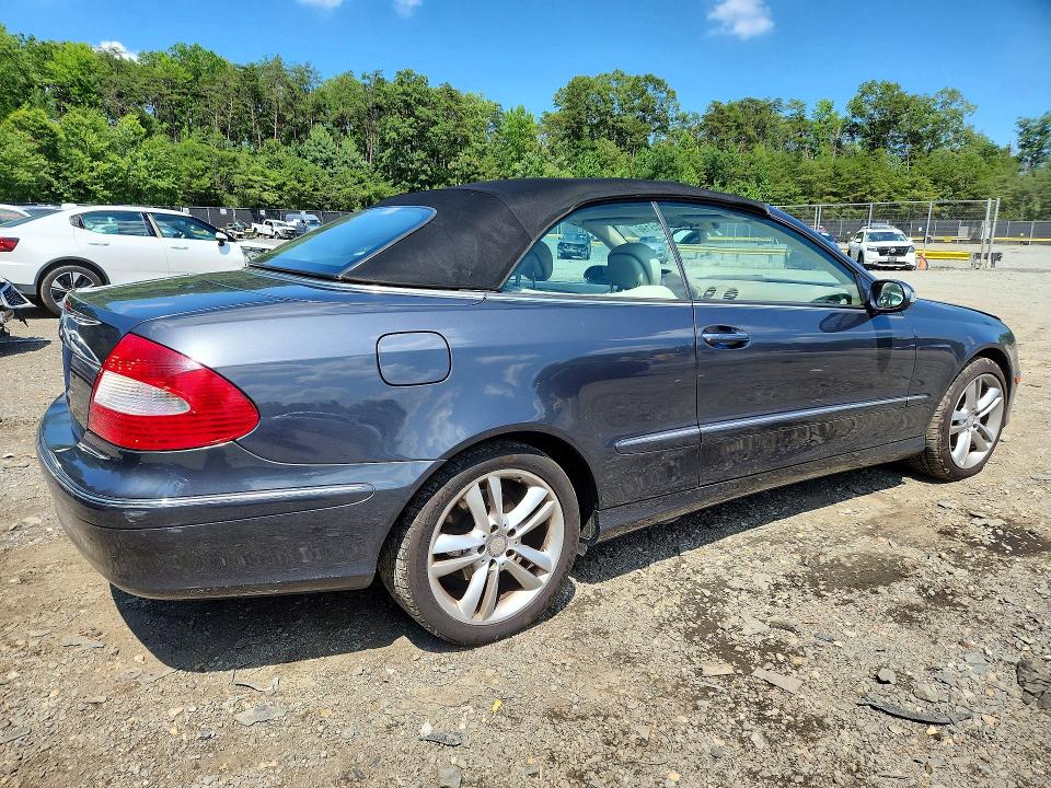 2008 Mercedes-benz Clk-class VIN WDBTK56F28F249505 COPART salvage auction — MINOR DENT/SCRATCHES, Va - Certificate Of Title, sold $1,450 on 2026-07-07 (photo 3)