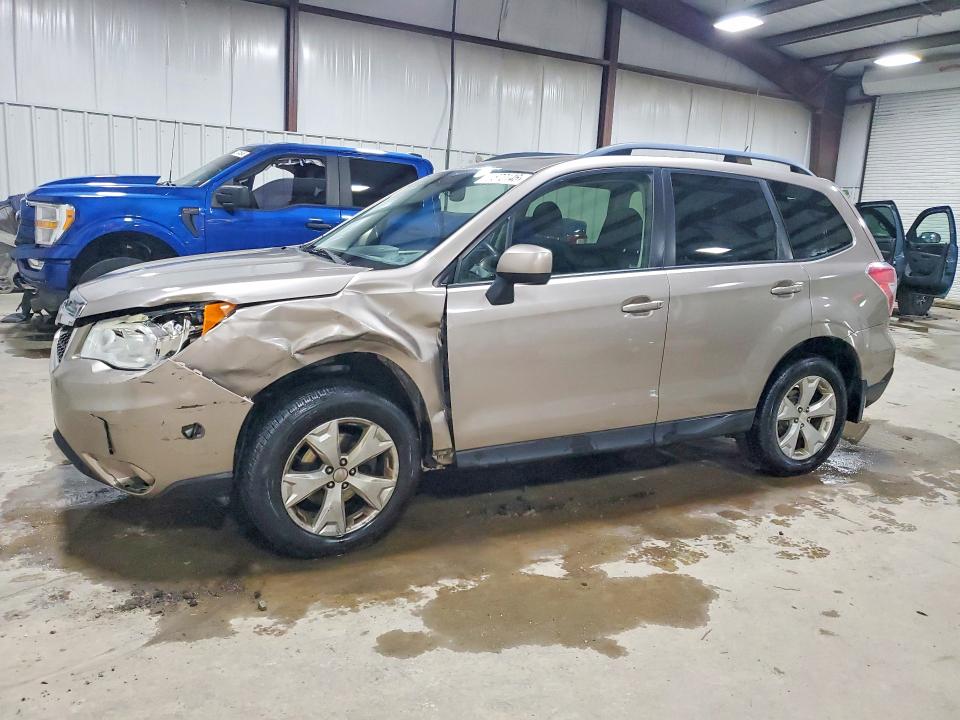 2015 Subaru Forester VIN JF2SJADC1FH462322 COPART salvage auction — FRONT END, Pa - Certificate Of Salvage, sold $425 on 2026-07-22 (photo 1)