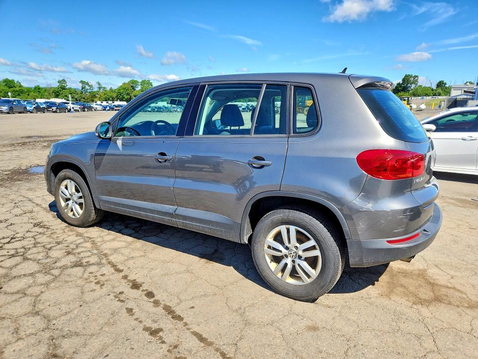 2012 Volkswagen Tiguan VIN WVGBV7AX2CW005034 COPART salvage auction — FRONT END, Pa - Cert Of Title, sold $525 on 2026-07-10 (photo 2)
