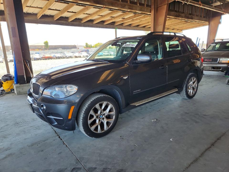 2012 BMW X5 VIN 5UXZV4C59CL767564 COPART salvage auction — REAR END, Ca - Salvage Certificate, sold $2,100 on 2026-07-09 (photo 1)