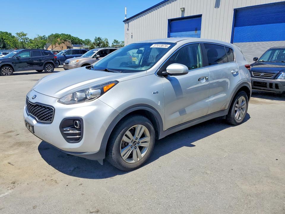 2018 Kia VIN KNDPMCAC9J7370112 COPART salvage auction — VANDALISM, Nj - Cert Of Title-Salvage, sold $600 on 2026-07-28 (photo 1)