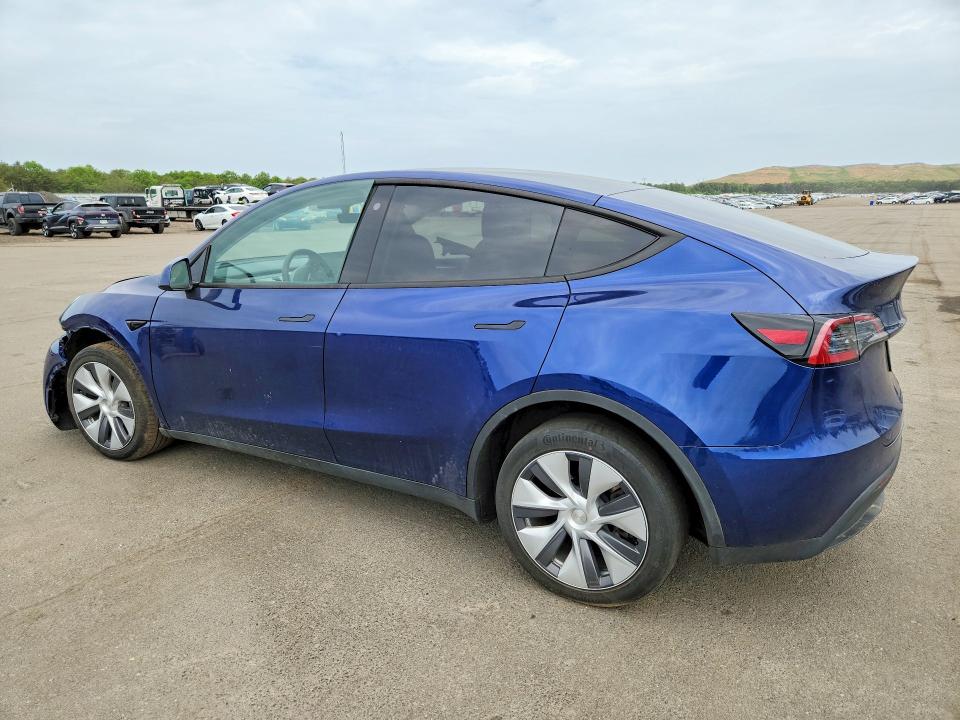 2023 Tesla Model y VIN 7SAYGDEE1PA043249 COPART salvage auction — FRONT END, Ct - Cert Of Title-Salvage, sold $12,600 on 2026-07-06 (photo 2)
