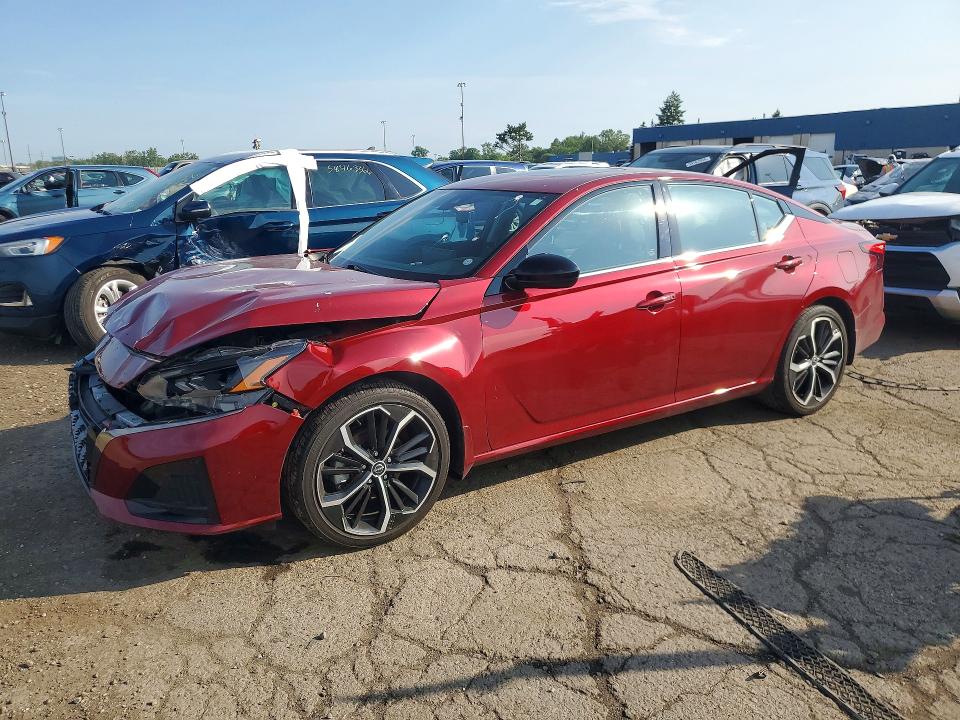 2024 Nissan Altima VIN 1N4BL4CV3RN302225 COPART salvage auction — FRONT END, Mi - Certificate Of Title, sold $7,700 on 2026-08-21 (photo 1)