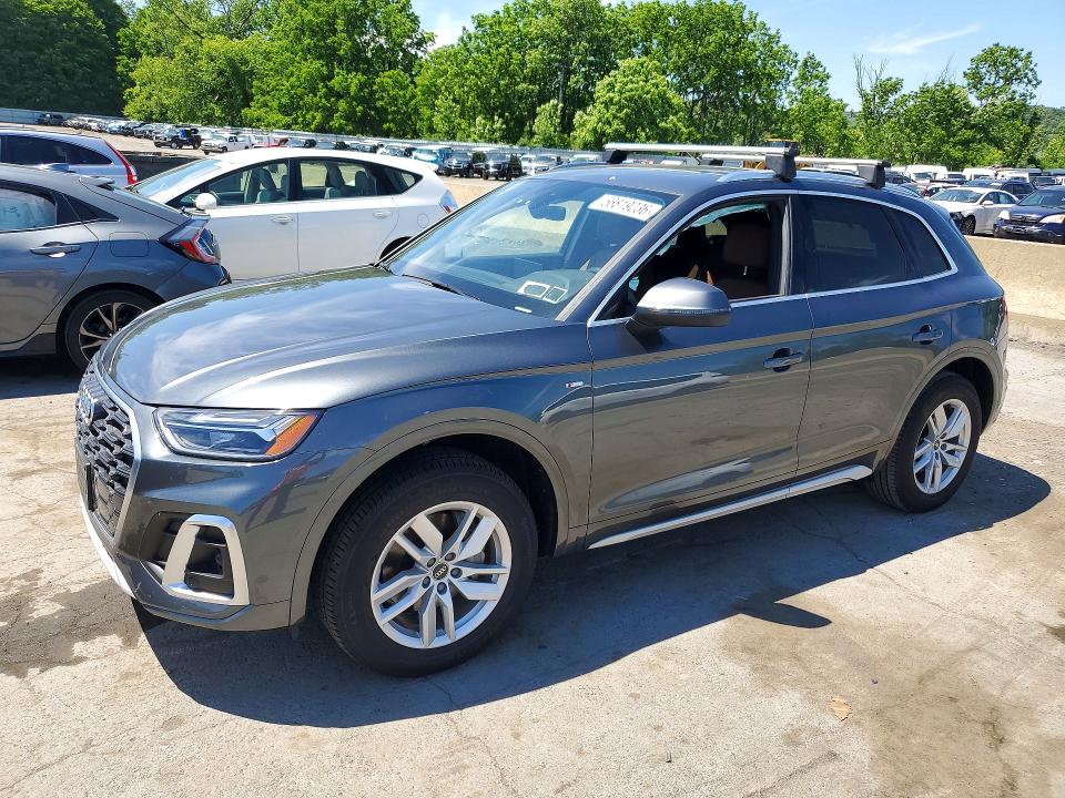 2023 Audi Q5 VIN WA1GAAFY1P2006042 COPART salvage auction — SIDE, Ny - Mv-907A Salvage Certificate, sold $7,800 on 2026-07-28 (photo 1)