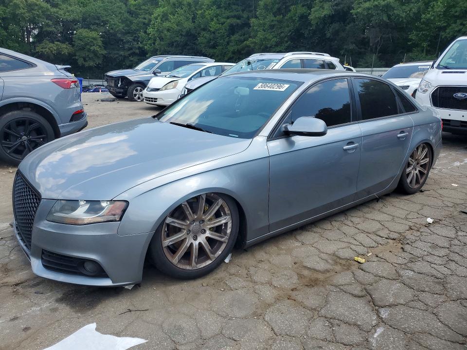 2011 Audi A4 VIN WAUDFAFL0BN015141 COPART salvage auction — REAR END, Ga - Cert Of Title-Salvage, sold $550 on 2026-07-31 (photo 1)