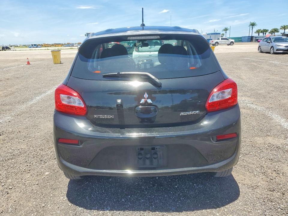2019 Mitsubishi Mirage VIN ML32A3HJ2KH001274 COPART salvage auction — FRONT END, Fl - Certificate Of Destruction, sold $1,700 on 2026-07-27 (photo 6)