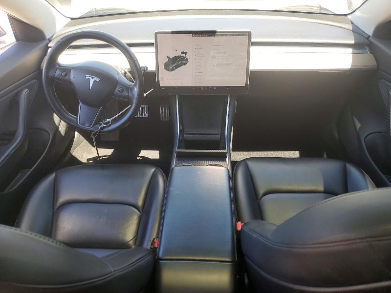 2018 Tesla VIN 5YJ3E1EA6JF033268 COPART salvage auction — REAR END, CA - SALVAGE CERTIFICATE, sold $1,050 on 2026-07-28 (photo 8)