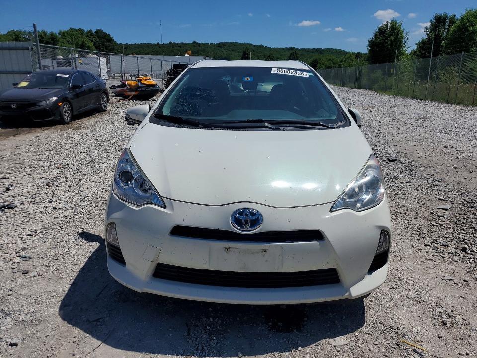 2013 Toyota Prius VIN JTDKDTB35D1541051 COPART salvage auction — REAR END, Ar - Cert Of Title-Salvage, sold $2,050 on 2026-07-08 (photo 5)