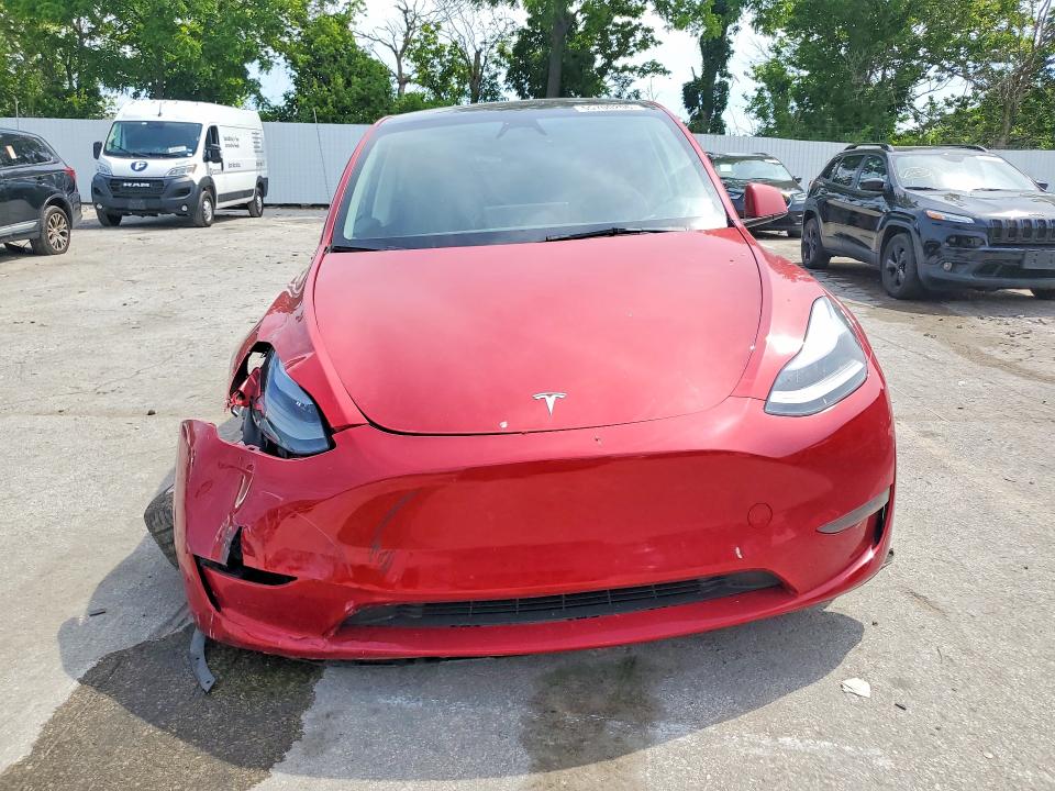 2023 Tesla Model y VIN 7SAYGDEE2PF847918 COPART salvage auction — FRONT END, Mo - Salvage Certificate Of Title, sold $10,200 on 2026-07-24 (photo 5)