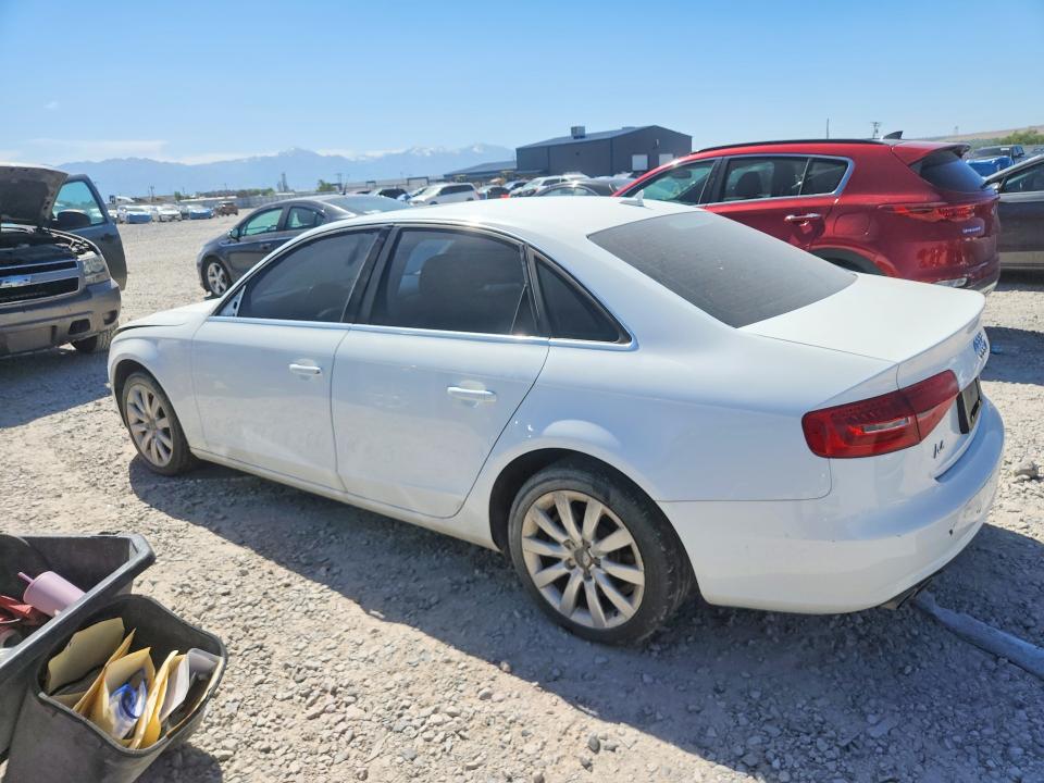2013 Audi A4 VIN WAUBFAFL8DN013180 COPART salvage auction — FRONT END, Co - Salvage Title (P), sold $2,800 on 2026-07-17 (photo 2)