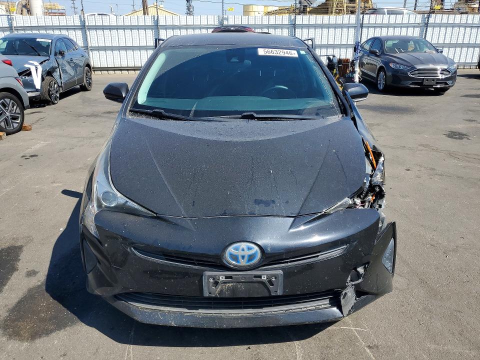 2017 Toyota Prius VIN JTDKBRFUXH3034605 COPART salvage auction — FRONT END, Ca - Salvage Certificate, sold $3,200 on 2026-07-08 (photo 5)