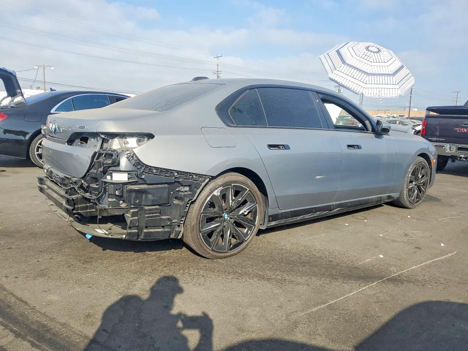 2023 BMW I7 VIN WBY53EJ0XPCN45025 COPART salvage auction — REAR END, Ca - Salvage Certificate, sold $29,250 on 2026-07-27 (photo 3)