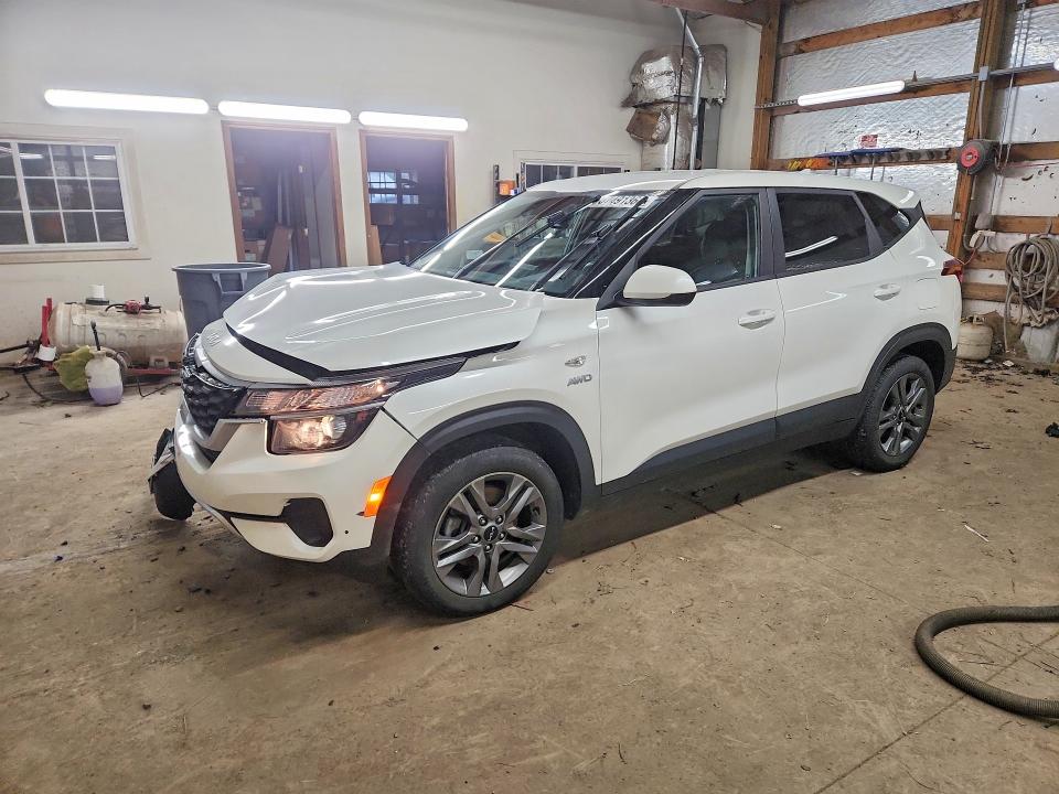 2023 Kia Seltos VIN KNDEPCAA5P7430795 COPART salvage auction — FRONT END, Il - Salvage Certificate, sold $5,200 on 2026-07-27 (photo 1)