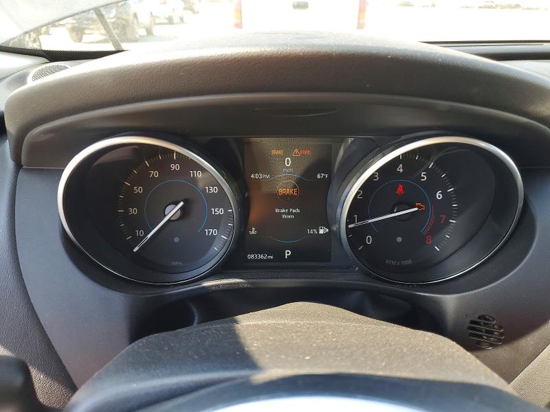 2017 Jaguar F-pace VIN SADCL2BV2HA061479 COPART salvage auction — FRONT END, CA - SALVAGE CERTIFICATE, sold $2,600 on 2026-07-23 (photo 9)