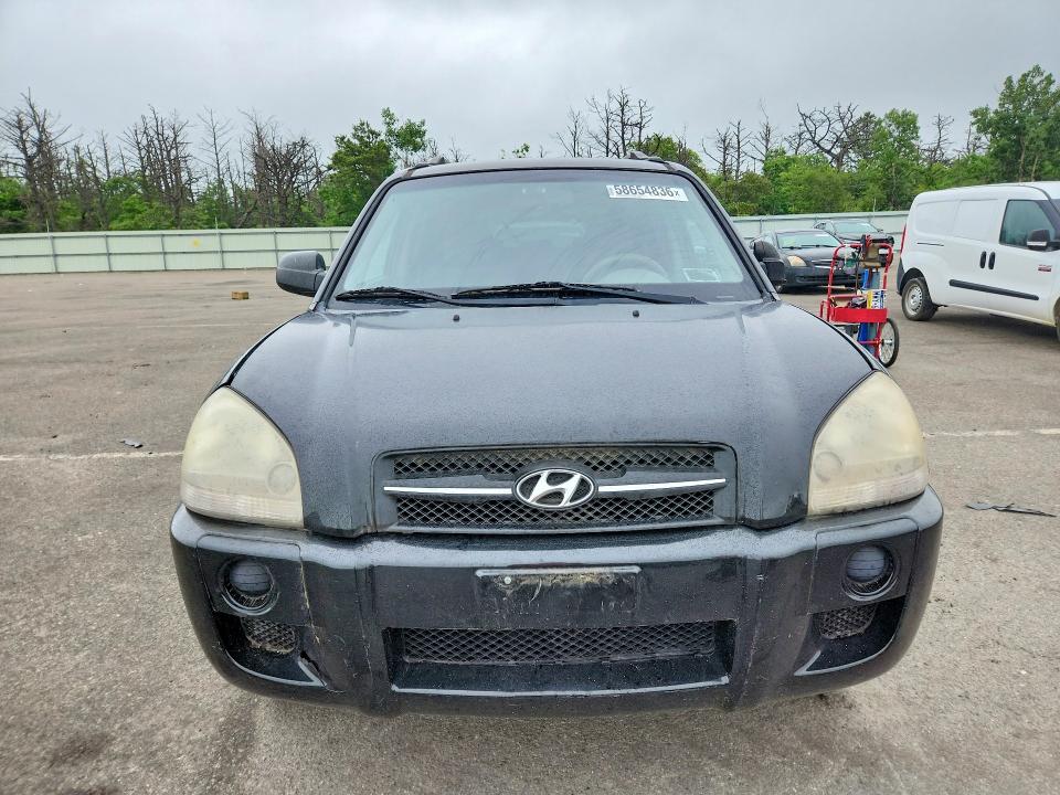 2008 Hyundai Tucson VIN KM8JM12B98U731605 COPART salvage auction — REAR END, NY - CERTIFICATE OF TITLE, sold $700 on 2026-07-29 (photo 5)