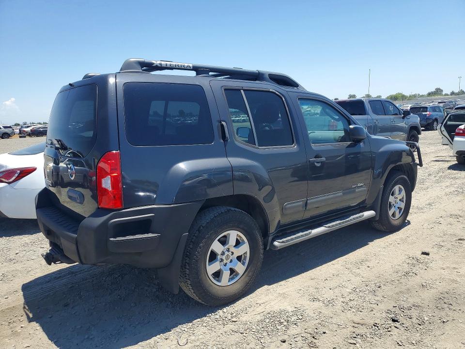2007 Nissan Xterra VIN 5N1AN08W17C516600 COPART salvage auction — NORMAL WEAR, Ca - Dis/Dlr/Exp Only Clean Title, sold $600 on 2026-07-09 (photo 3)