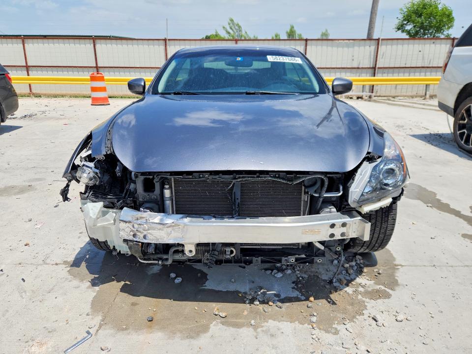 2012 Infiniti G VIN JN1CV6FE2CM200639 COPART salvage auction — FRONT END, Tx - Salvage Vehicle Title, sold $2,650 on 2026-07-28 (photo 5)