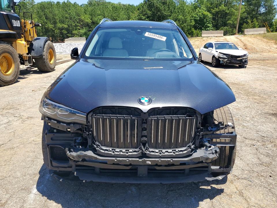 2020 BMW X7 VIN 5UXCW2C01L9B59193 COPART salvage auction — FRONT END, SC - CERT OF TITLE-SALVAGE, sold $18,300 on 2026-07-10 (photo 5)