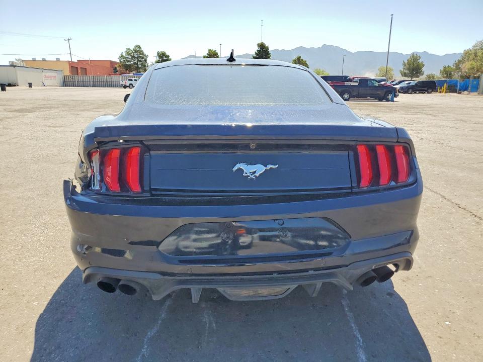 2021 Ford Mustang VIN 1FA6P8TH7M5140759 COPART salvage auction — FRONT END, Tx - Salvage Vehicle Title, sold $3,600 on 2026-07-31 (photo 6)