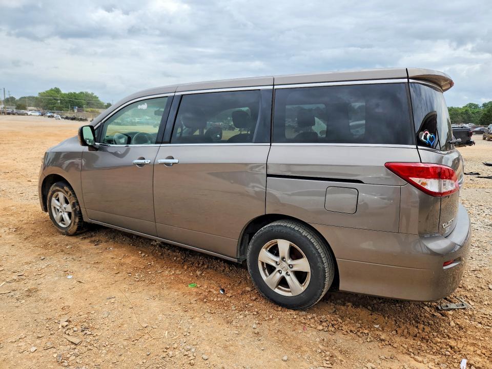2015 Nissan Quest VIN JN8AE2KP3F9126969 COPART salvage auction — FRONT END, Tn - Certificate Of Title, sold $725 on 2026-07-08 (photo 2)