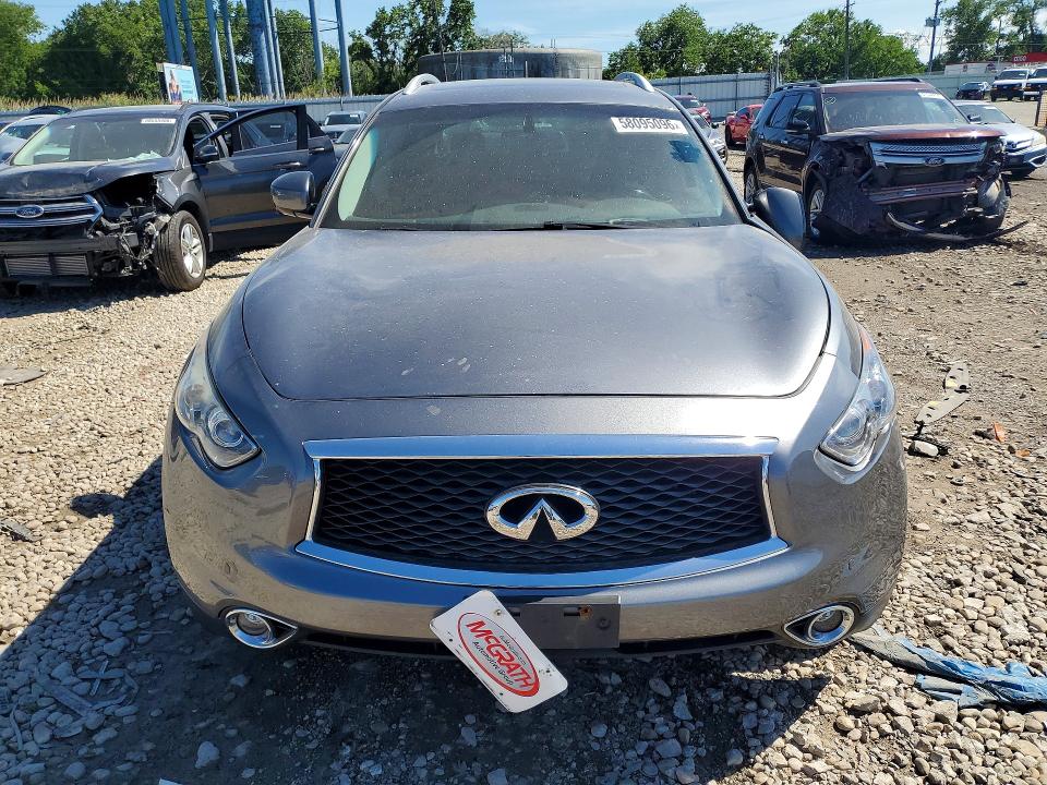 2017 Infiniti VIN JN8CS1MW9HM416052 COPART salvage auction — FRONT END, Il - Salvage Certificate, sold $1,050 on 2026-07-29 (photo 5)