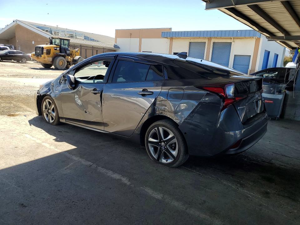 2021 Toyota Prius VIN JTDKAMFU7M3144074 COPART salvage auction — SIDE, Ca - Salvage Certificate, sold $1,700 on 2026-07-28 (photo 2)
