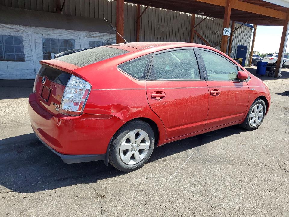 2007 Toyota Prius VIN JTDKB20U377628802 COPART salvage auction — REAR END, Co - Certificate Of Title, sold $1,600 on 2026-07-02 (photo 3)