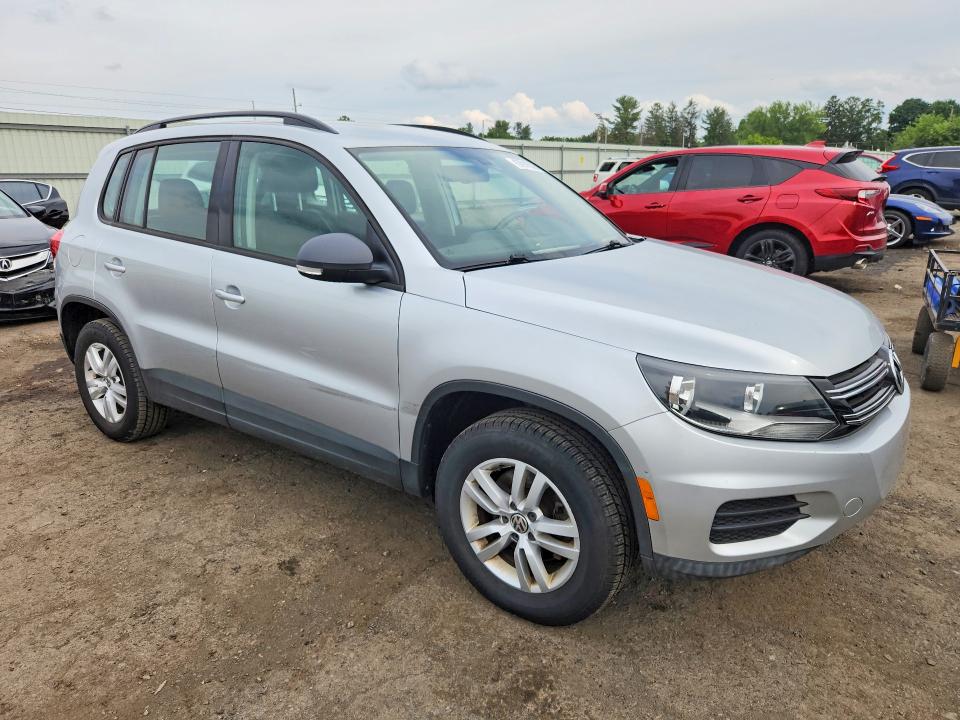 2016 Volkswagen Tiguan VIN WVGBV7AX6GW003647 COPART salvage auction — SIDE, Pa - Certificate Of Salvage, sold $2,750 on 2026-07-02 (photo 4)