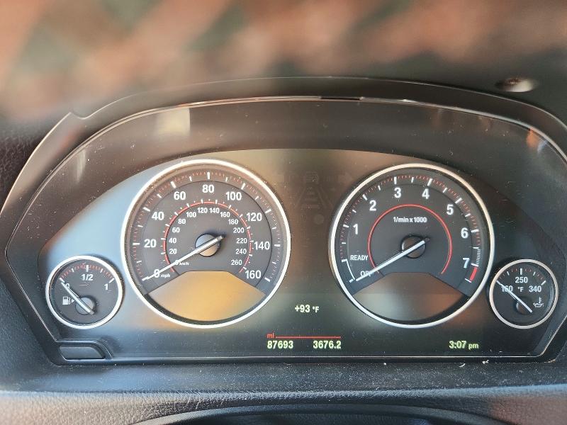 2017 BMW 3er VIN WBA8B9G59HNU09127 COPART salvage auction — SIDE, Ca - Salvage Certificate, sold $3,050 on 2026-07-13 (photo 9)