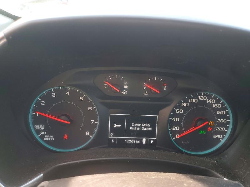 2018 Chevrolet Equinox VIN 2GNAXREV7J6289712 COPART salvage auction — NORMAL WEAR, On - Permit No Brand - Unfit (P), sold $3,350 on 2026-07-03 (photo 9)