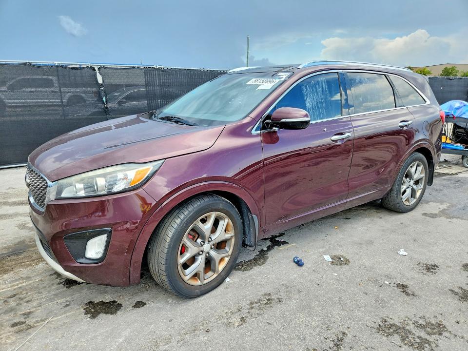 2017 Kia VIN 5XYPK4A57HG318326 COPART salvage auction — MECHANICAL, Fl - Certificate Of Title (P), sold $2,450 on 2026-07-30 (photo 1)