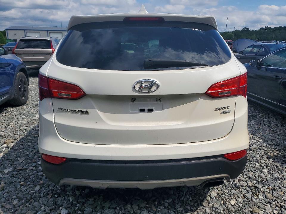 2016 Hyundai Santa fe VIN 5XYZTDLB0GG328932 COPART salvage auction — MINOR DENT/SCRATCHES, MA - CERTIFICATE OF TITLE (P), sold $3,300 on 2026-07-29 (photo 6)