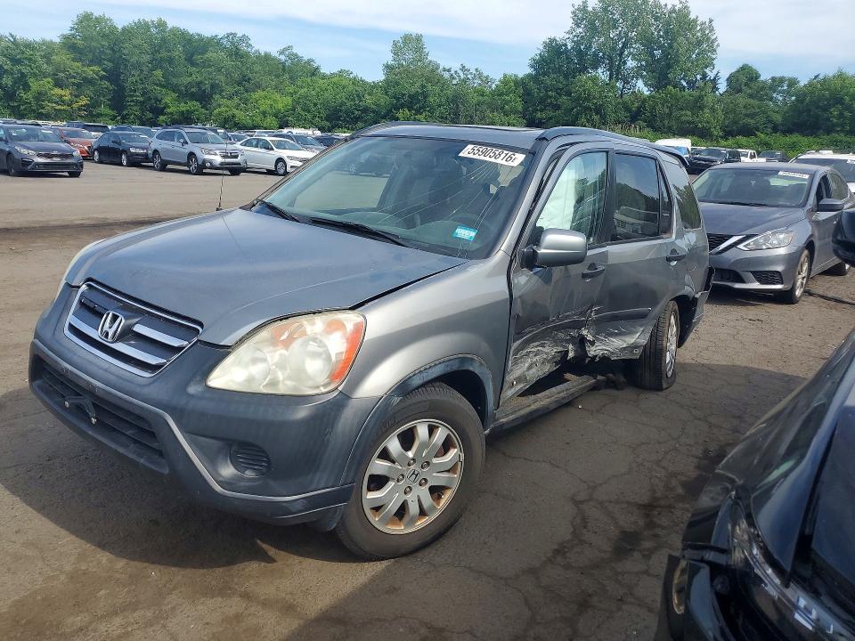 2005 Honda Cr-v VIN SHSRD78855U339241 COPART salvage auction — SIDE, Ct - Cert Of Title-Salvage, sold $475 on 2026-07-07 (photo 1)