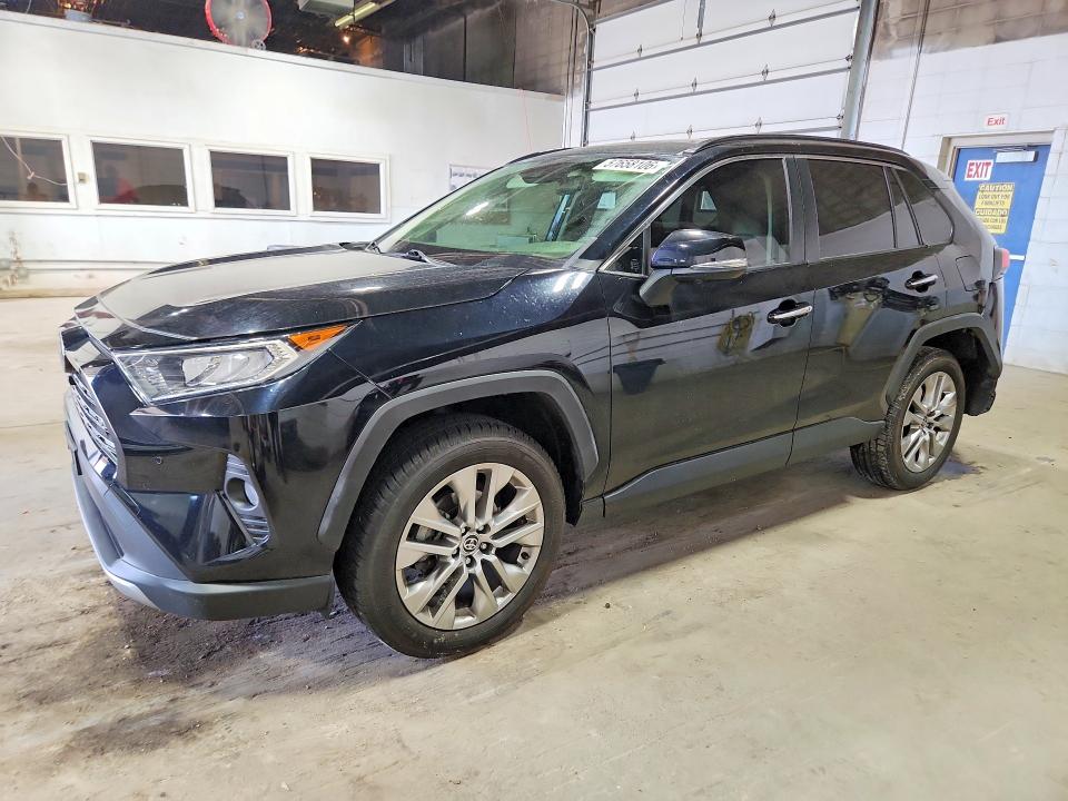 2021 Toyota Rav4 VIN JTMN1RFV0MD082112 COPART salvage auction — REAR END, Mn - Cert Of Title-Salvage, sold $18,500 on 2026-07-07 (photo 1)