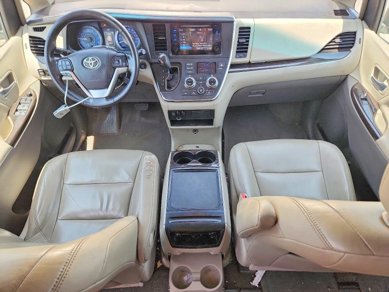 2015 Toyota Sienna VIN 5TDYK3DCXFS555854 COPART salvage auction — FRONT END, Va - Cert Of Title - Salvage, sold $375 on 2026-07-29 (photo 8)