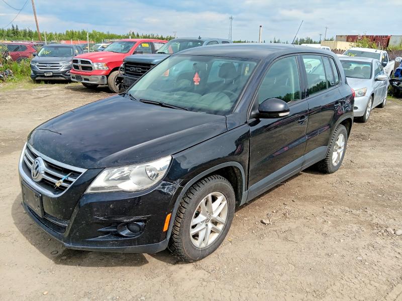 2011 Volkswagen Tiguan VIN WVGBV7AX5BW557450 COPART salvage auction — FRONT END, Ak - Bill Of Sale- Salvage, sold $25 on 2026-07-21 (photo 1)