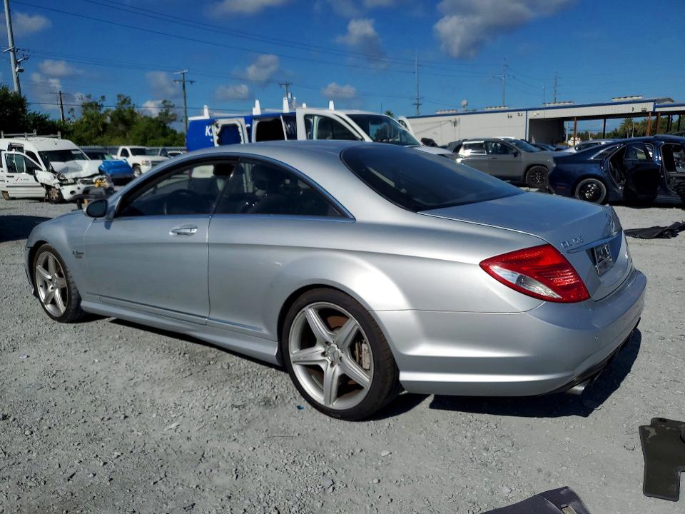 2008 Mercedes-benz Cl-class VIN WDDEJ77X48A013277 COPART salvage auction — FRONT END, Mt - Certificate Of Title, sold $7,500 on 2026-07-24 (photo 2)