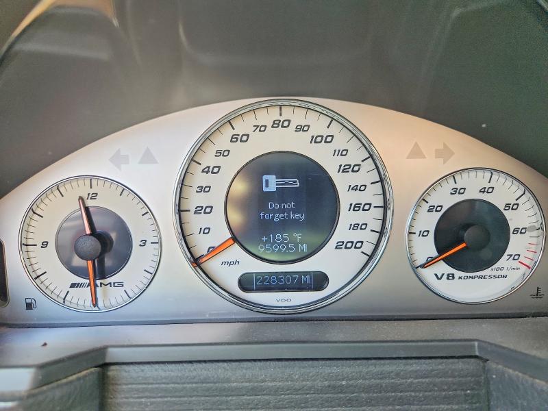 2005 Mercedes-benz E-class VIN WDBUF76J15A629985 COPART salvage auction — MECHANICAL, MS - CERTIFICATE OF TITLE, sold $1,100 on 2026-07-24 (photo 9)