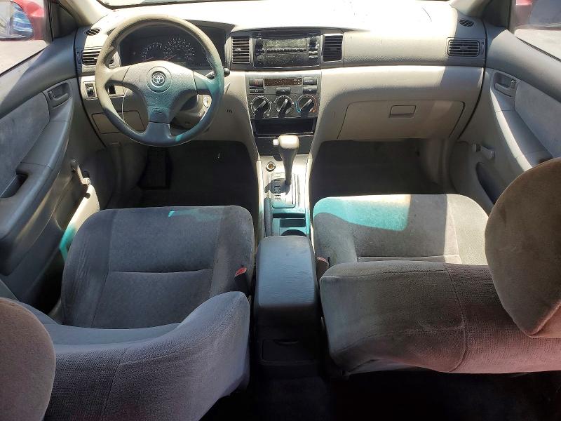 2004 Toyota Corolla VIN JTDBR32E242018129 COPART salvage auction — FRONT END, Ca - Salvage Certificate, sold $550 on 2026-07-15 (photo 8)