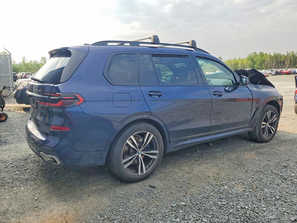 2023 BMW X7 VIN 5UX23EM06P9R24504 COPART salvage auction — FRONT END, Ns - Salvage Title, sold $47,500 on 2026-07-16 (photo 3)