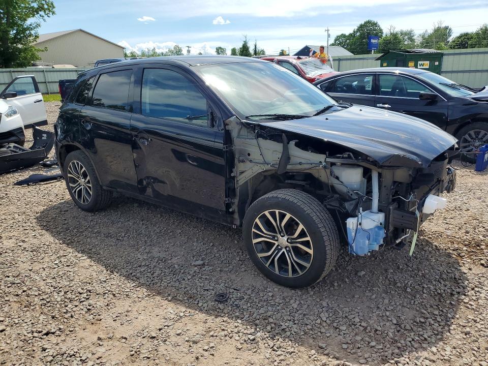 2018 Mitsubishi Outlander VIN JA4AR3AW0JU020137 COPART salvage auction — FRONT END, Ny - Mv-907A Salvage Certificate, sold $2,650 on 2026-07-06 (photo 4)